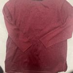 Bob Mackie  Burgundy Sweater‎ with Cat Design Photo 5