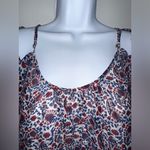 Joie  100% Silk Spaghetti Strap Cold Shoulder Ruffle Top‎ Lined NWOT Size S Photo 2