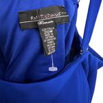 R&M Richards Plus 20W Blue Off the Shoulder Knee Length Dress Optional Straps Photo 4