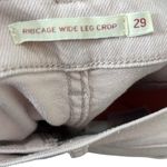 Levi's Premium Ribcage Wide Leg Pants Women’s Size 29 Pink Cropped Denim Photo 6