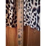 Sadie & Love Leopard Print Midi Skirt Animal Print Elastic Waist Size L Mobwife Tan Size L Photo 5