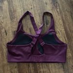 Girlfriend Collective . Plum Simone High Support Bra. Photo 8