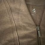 Lou & grey XL Super Soft Half Zip Lounge Top Taupe Brown Minimalist Coastal Cozy Photo 2