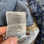 Cotton On High Rise Ripped Jean Shorts Sz 8 Raw Hem Photo 5