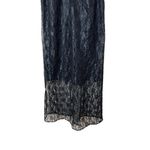 Bloomfield Black Lace Sheer Hem Spaghetti Straps Slip Dress Womens Medium Photo 7