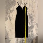Solemio  Classic Black Body-con Dress Photo 6