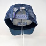 Patagonia Embroidered Logo Patch Mesh Trucker Hat Blue OS Photo 3
