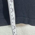 Eliza J . Gray Blue Black Glitter Stripe Sweater Bodycon Dress Size Medium Photo 2