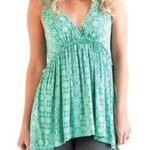 Matilda Jane Womens Tank Top Size XS It's A Wonderful Parade Sprees Whippy Green Photo 0