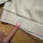 Juicy Couture  white velour/terry cloth pullover large Photo 4