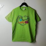 Urban Outfitters God Squad Lakeside Ohio T Shirt Green Large L More Fun Than A Kid Statement Logo Photo 10