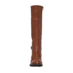 st. john's bay Women’s Deer Stacked Heel Riding Boots Cognac (Memory Foam) Photo 7