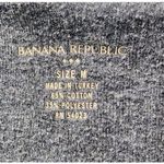 Banana Republic  Hoodie V-Neck Drawstring Long Sleeve‎ Gray Top Size M Photo 2