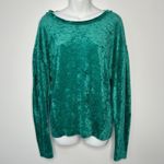 We The Free FREE PEOPLE Crushed Velvet Top Womens Small Fairy Whimsical Colorful Photo 1