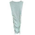 LIONESS  Women's Military Minds Mini Dress Sage Green Bodycon Ruched Ribbed‎ XXS Photo 3