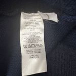 Ann Taylor  Blue Black Diamond Mock Neck Long Sleeve Acrylic Sweater Womens XS Photo 5