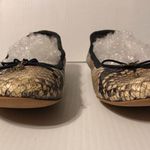 Sam Edelman leather snake embossed slip on flats shoes size 7.5 M Photo 4