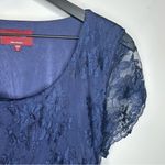 Tiffany Rose April Navy Lace Maternity Nursing Dress Size 6 Blue Photo 7
