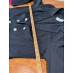 Maurice's NWT  Black Double Breasted Blazer XL Button School X-Large Career Work Photo 2
