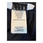 Vintage Teddi Maxi Skirt Black Floral Boho Beach Resort Large Women Size Large Photo 5