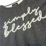 Simply Southern Charcoal Long Sleeve lined dress with pockets Photo 2