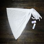 Forever 21 NWT White Mesh Swim Coverup Skirt Photo 0
