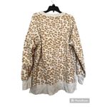 Aerie Pink leopard print Sweatshirt size M Photo 1