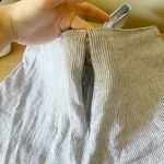 Abercrombie & Fitch Paperbag Striped Waist Tie Linen Shorts Photo 5