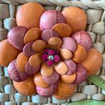 Brighton  Shelby Straw Floral Shoulder Bag Photo 1