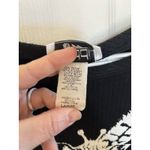 VTG 90s Giraffe Short Sleeve Top Size Large Sarfari Contemporary Abstract Black Photo 4