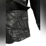 Coach Women’s  Black Leather Jacket Photo 2
