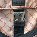 Pink Designer Ralph Lauren Weekender Overnight Signature Nylon Duffel Bag Logo Photo 10