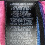 Bisou Bisou  mini dress cap sleeve V neck geo print. Size: 4 Photo 10