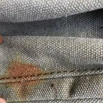 Y2K Vintage Unisex Preppy Academia Khaki Brown canvas l messenger backpack book bag purse cargo pockets. Great for school, university, work. Can fit most books laptops #boho #granola #hippie #adventure #gypsy Measurement in pics Green Photo 7