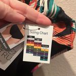 Time And Tru New Women's High Leg Black Floral Swim Bikini Bottoms 3X Photo 7