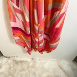 Calvin Klein Printed Asymmetrical Dress Size 14 Photo 4