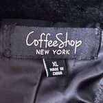 Coffee Shop New York Black Faux Fur Fuzzy Soft Coat Size XL NWT Photo 14