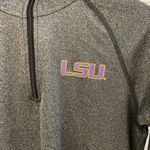 Colosseum Women’s Louisiana University gray 1/4 zip performance pullover Size Medium Photo 2