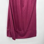 Charlotte Russe Y2k Maroon Cowl Neck Mini Dress Lace Size Large Juniors Photo 7