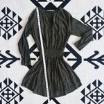 Rails  Jasmine Speckled Tiered Mini Dress in Olive Green Small Photo 6