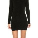 IRO  Women's Designer Black BILOH turtleneck Sweater Dress Sz XS Photo 0