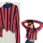 Target x Victor Glemaud Color Stripe Mock Neck Knit Crop Photo 14