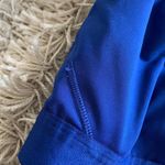 Ivy Park Royal Blue Black/White Cross Back Strap Sports Bra Photo 6