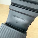 Bernardo NEW Anthropologie Durban Leather Moto Boots Black Women’s Sz 9 Photo 8