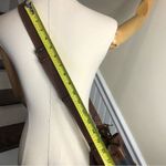 Ralph Lauren  Black Watch Plaid Leather Drawstring Bucket Tote Shoulder Bag Photo 5