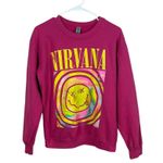 Nirvana  Hot Pink Sweatshirt size S Photo 0