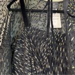 Adrianna Papell Size 8 2-Piece Set The Overpiece & The Formal Maxi Dress Glitter Photo 4