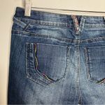 Vanilla Star Jeans Y2K crop Bermuda style shorts size 4 Photo 5