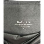 Athleta  Leggings Womens Medium Black Elation Ultra High Rise Tight Pant Shimmer Photo 2