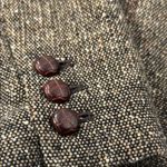 Daniel Cremieux  Women's Brown Tweed Blazer Photo 10